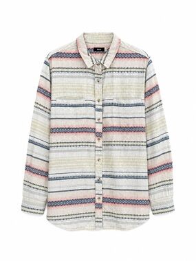BDG Stripped Flannel